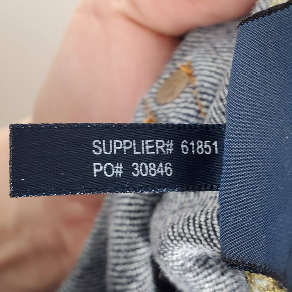 Ralph Lauren Tribeca 114 Boot Cut Jeans Dark Wash Blue Size 28 - Picture 11 of 12